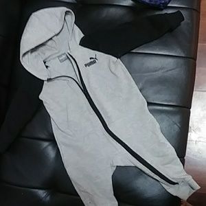 PUMA Fleece Jumpsuit 12m
